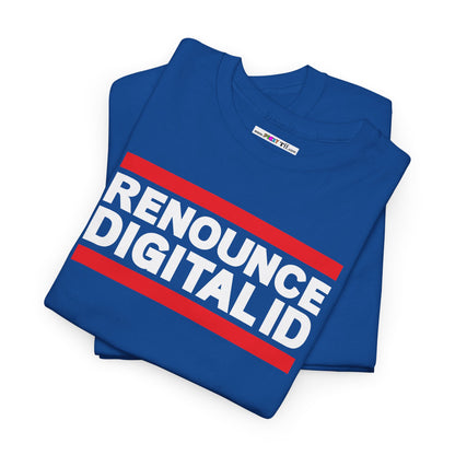 RENOUNCE DIGITAL ID Unisex Heavy Cotton Tee