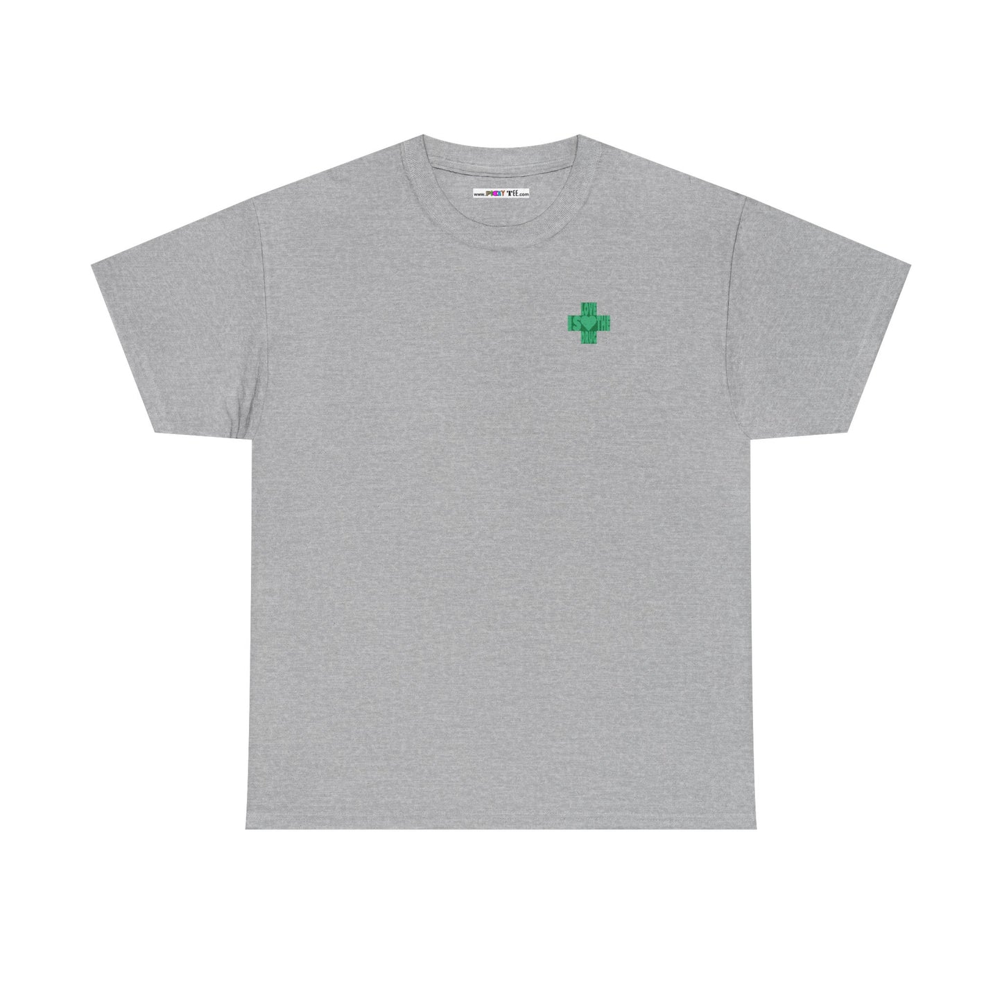 LOVE IS THE DRUG Unisex Heavy Cotton Tee