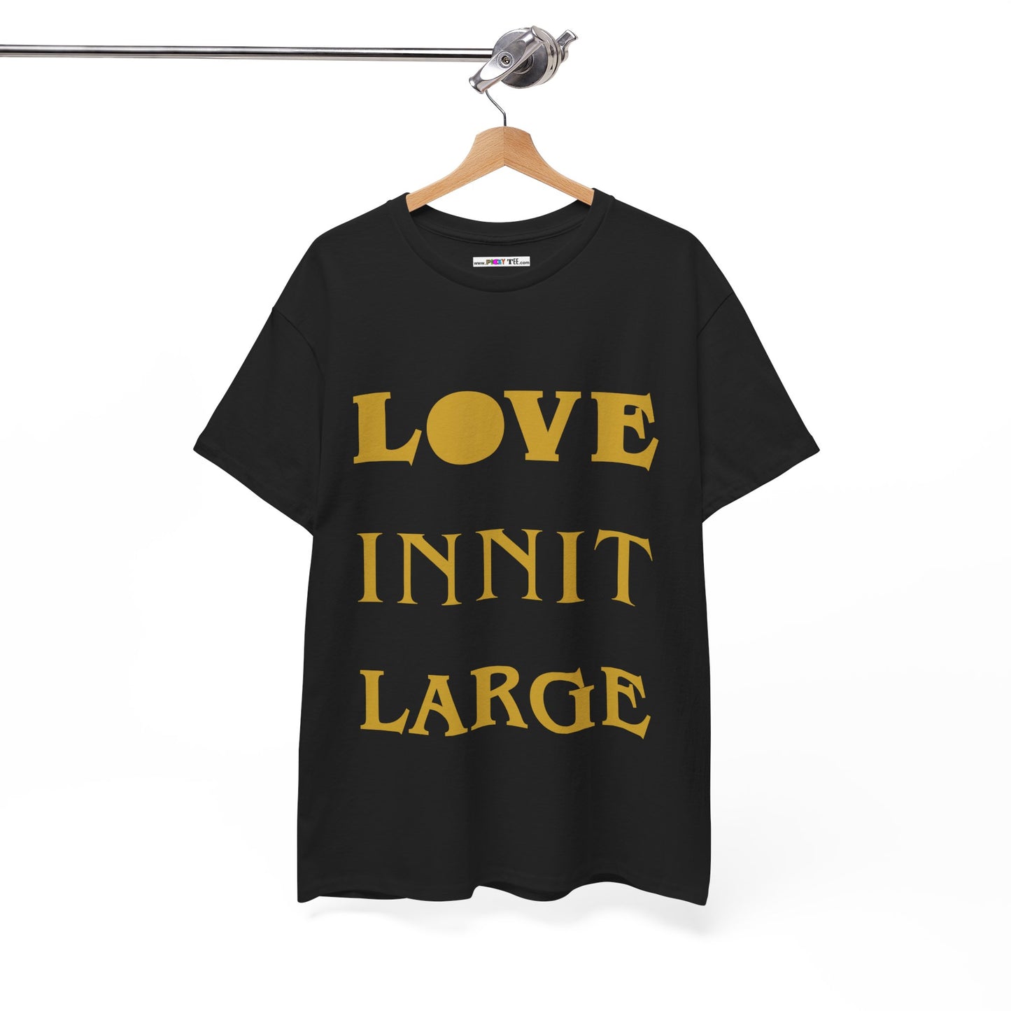 LOVE INNIT LARGE Unisex Heavy Cotton Tee