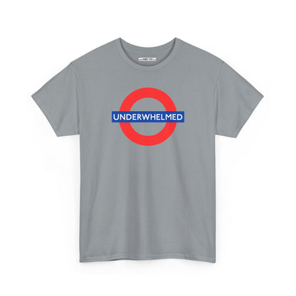 UNDERWHELMED Unisex Heavy Cotton Tee