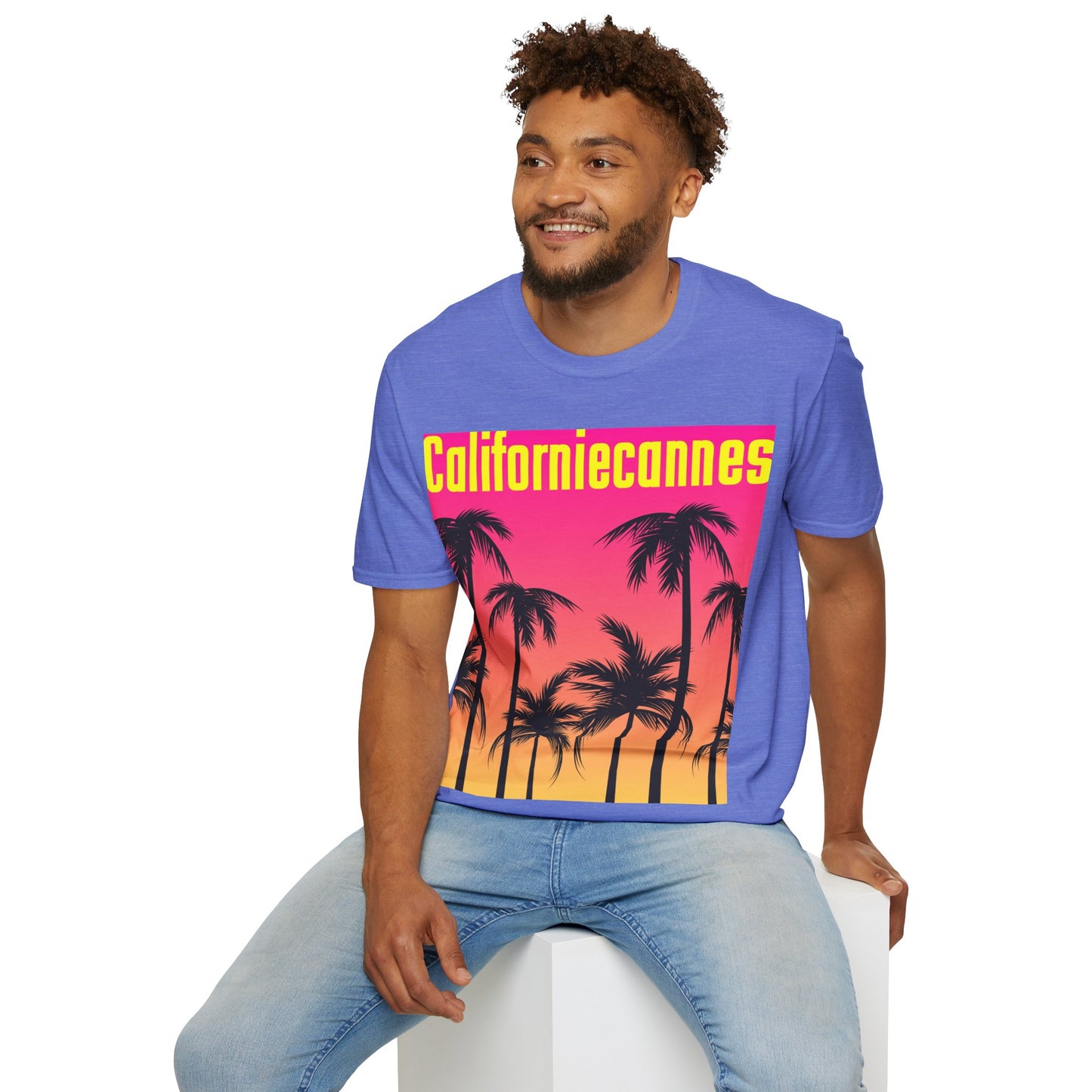 Californiecannes Unisex Softstyle 100% Cotton T-Shirt