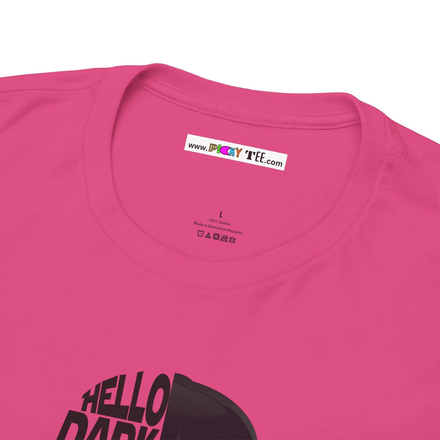 HELLO DARKSIDE MY OLD FRIEND Unisex Heavy Cotton Tee