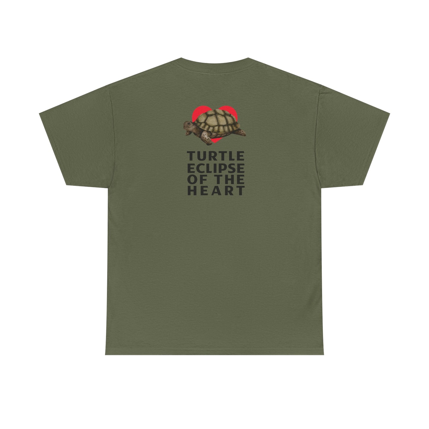 TURTLE ECLIPSE OF THE HEART Heavy Cotton Tee