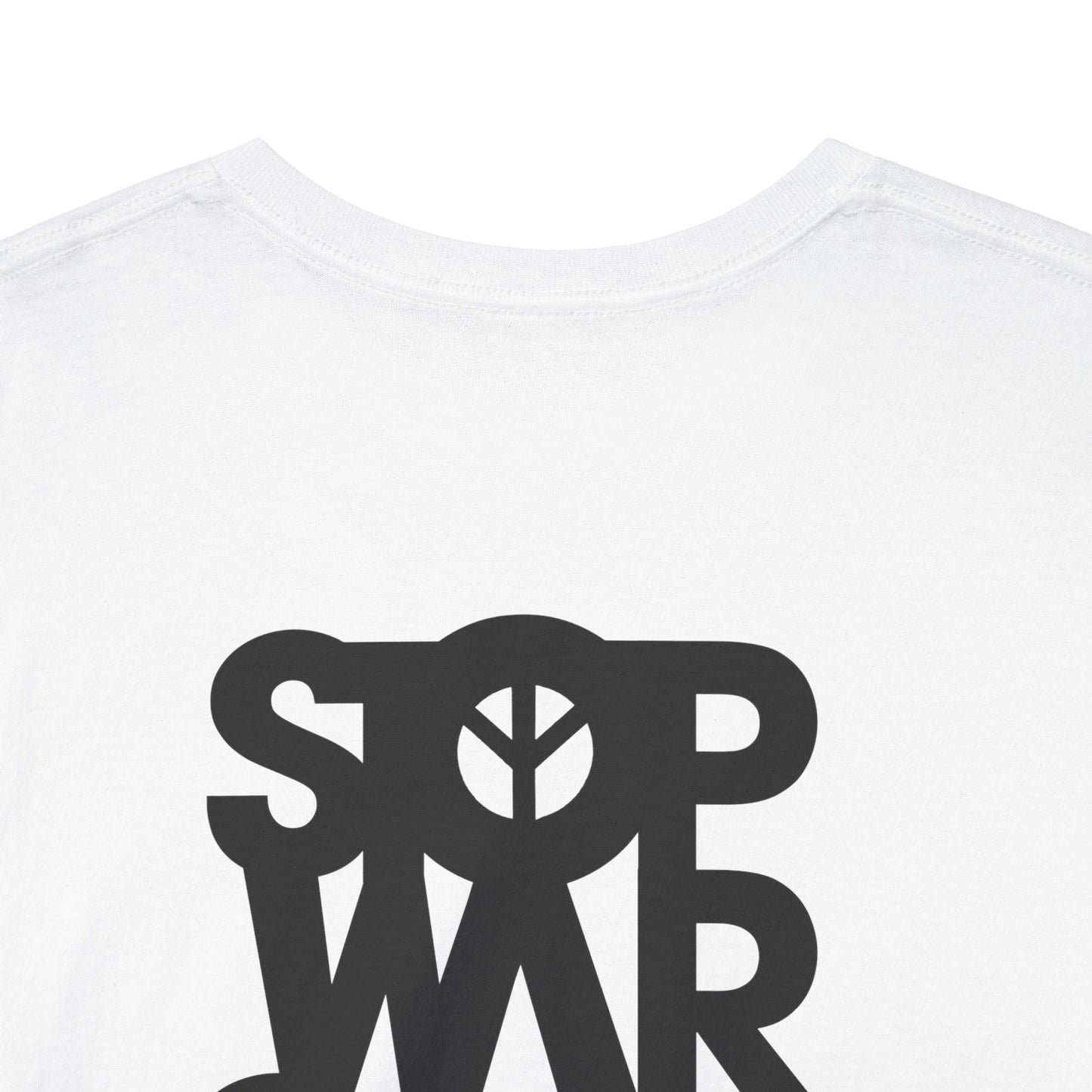 STOP WAR START PEACE Unisex Heavy Cotton Tee