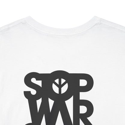 STOP WAR START PEACE Unisex Heavy Cotton Tee