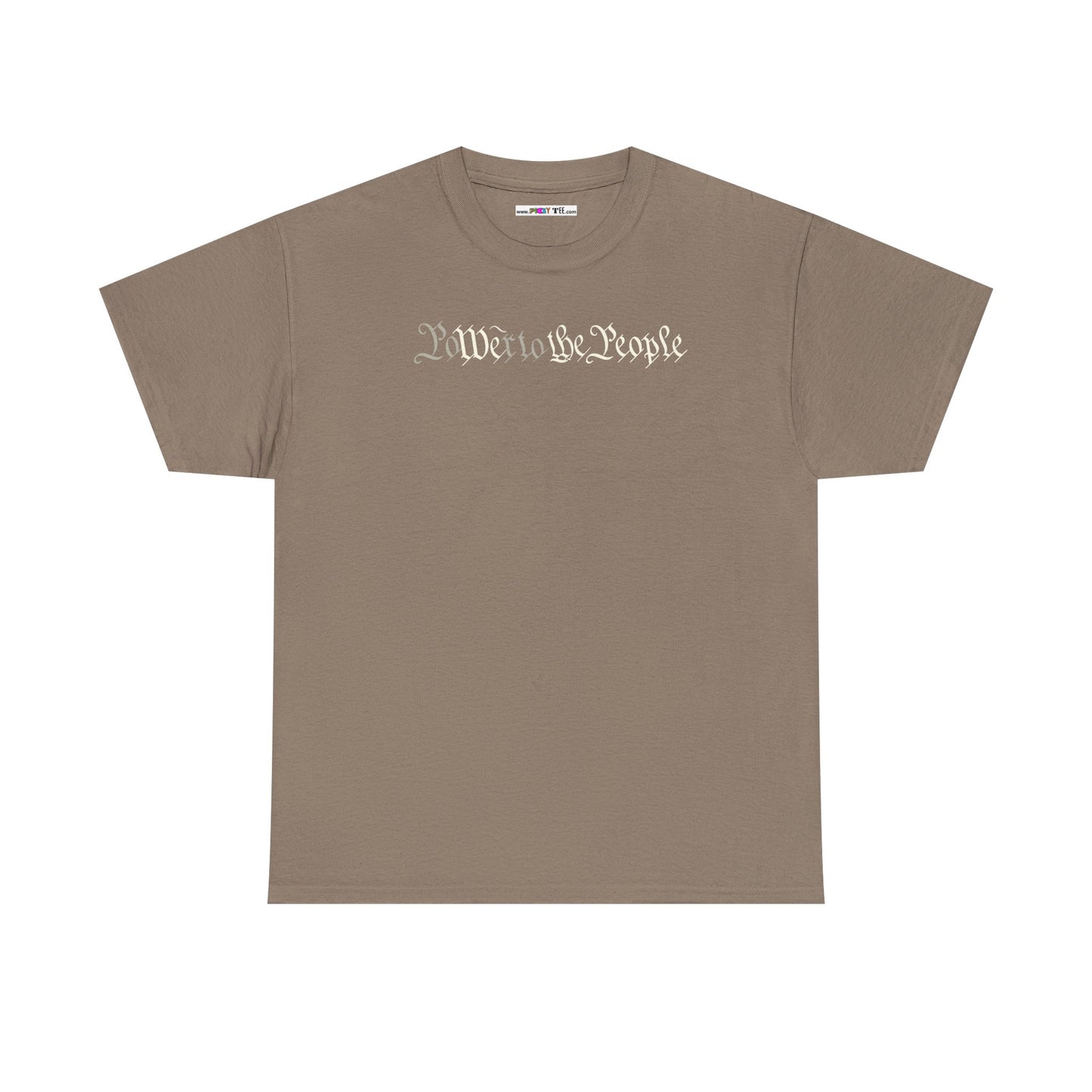 poWEr to THE PEOPLE Unisex Heavy Cotton Tee