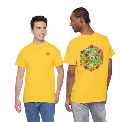 Flowers of Life Unisex Heavy Cotton Tee