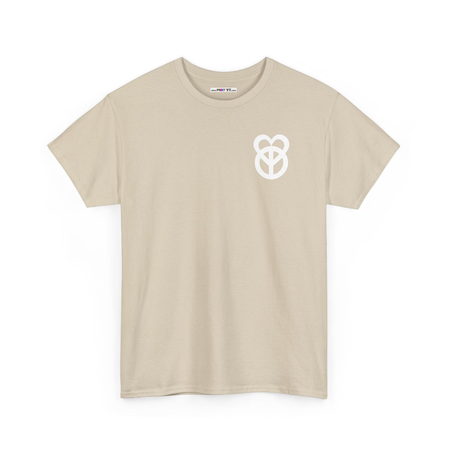 KEEP PEACE AND LOVE ON Unisex Heavy Cotton Tee