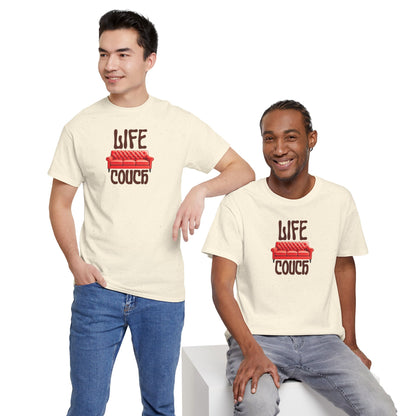 LIFE COUCH Unisex Heavy Cotton Tee