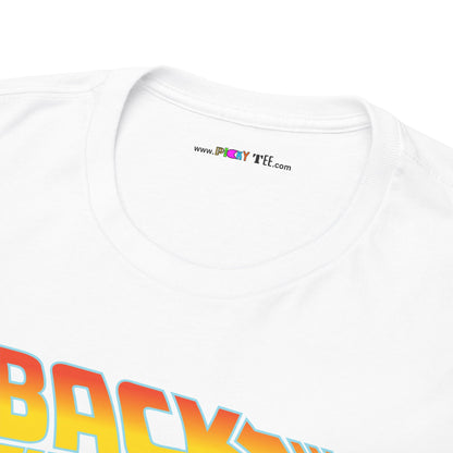 BACK THE FLUX UP Unisex Heavy Cotton Tee