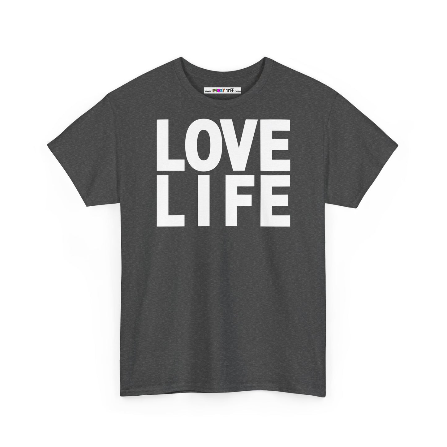 LOVE LIFE Unisex Heavy Cotton Tee