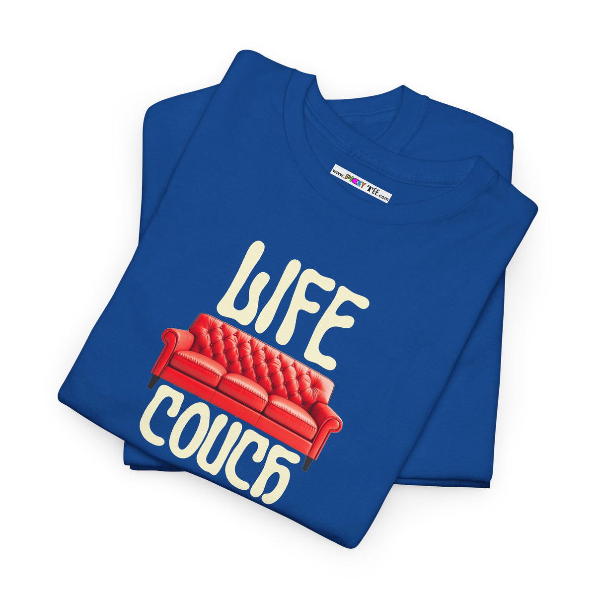 LIFE COUCH Unisex Heavy Cotton Tee