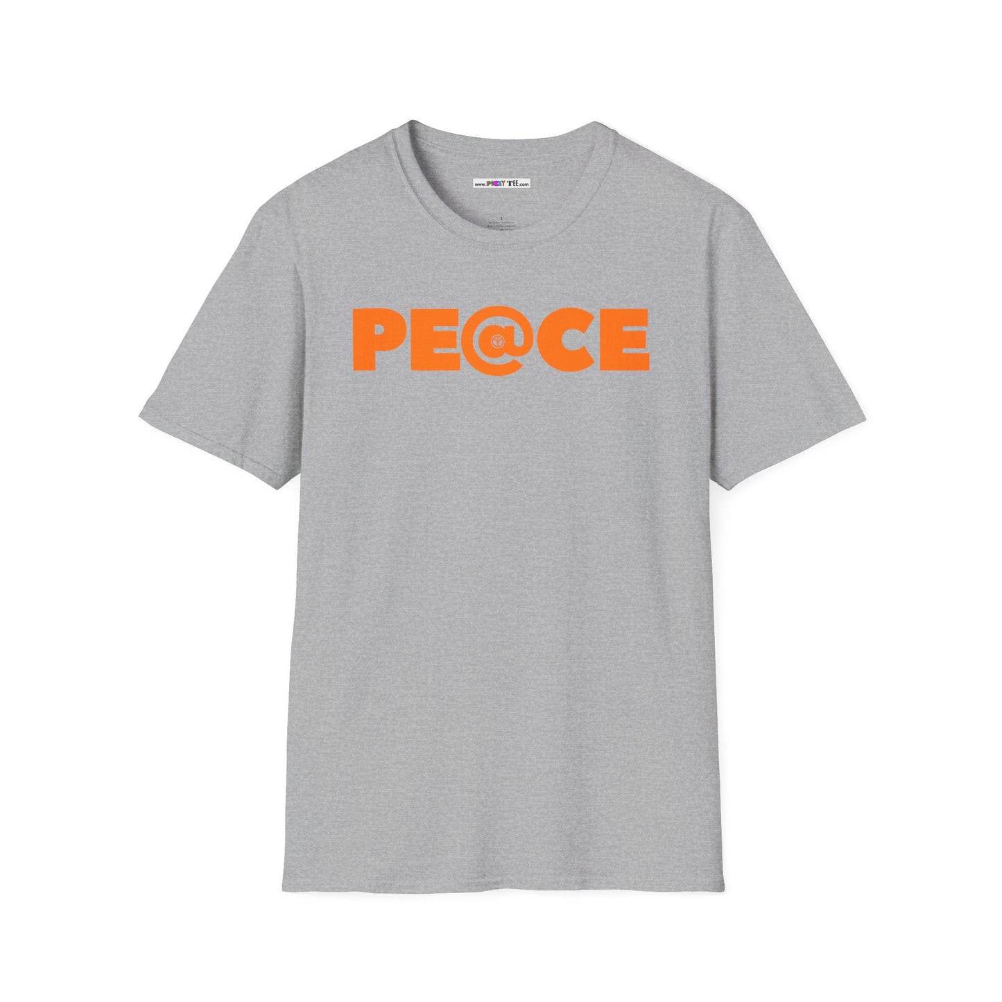 AT PEACE Unisex Softstyle 100% Cotton T-Shirt