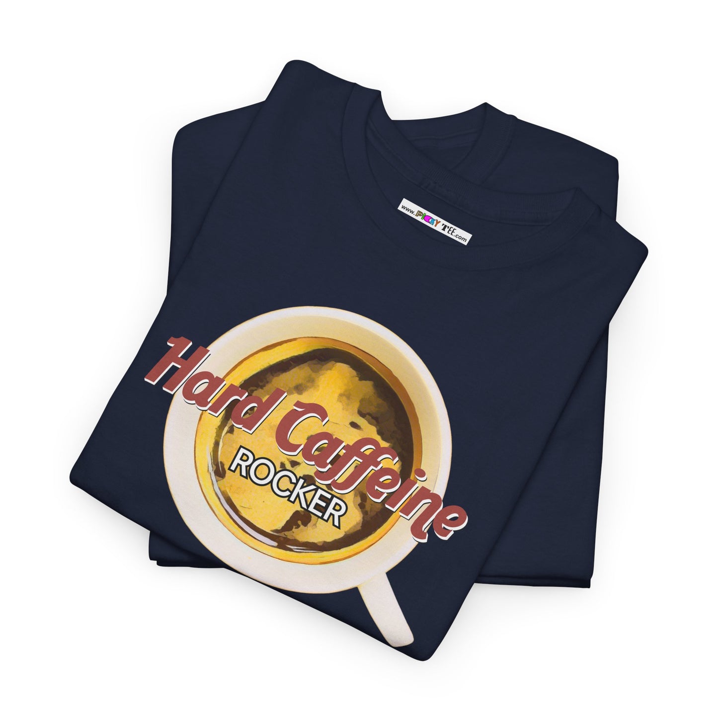 Hard Caffeine ROCKER Unisex Heavy Cotton Tee