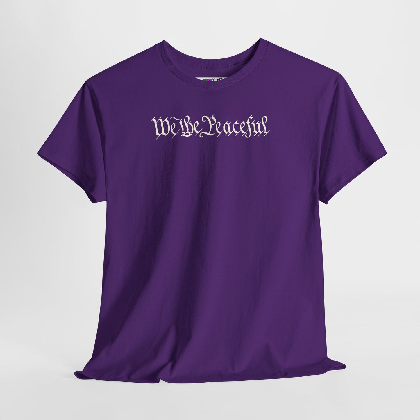 WE THE PEACEFUL Unisex Heavy Cotton Tee