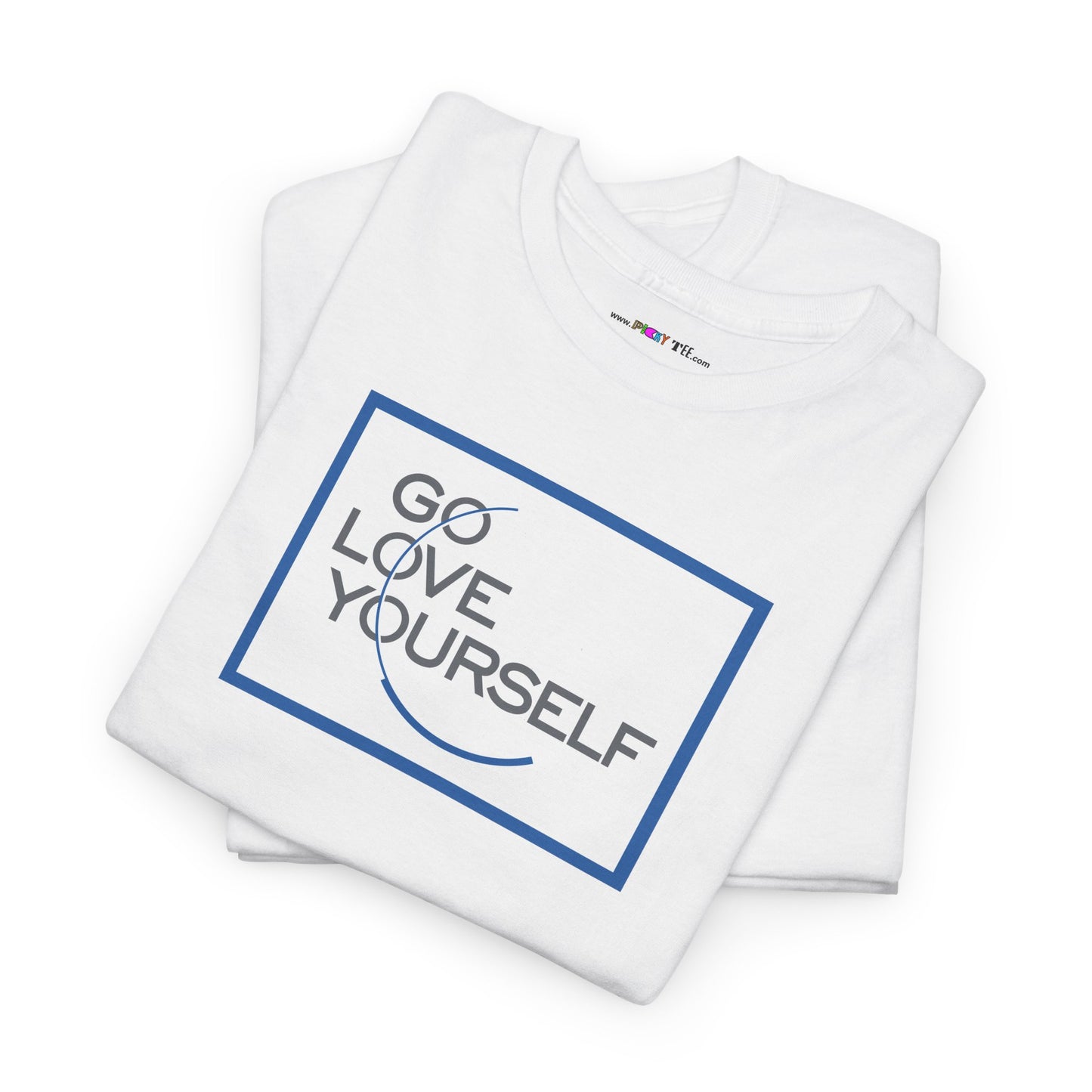 GO LOVE YOURSELF Unisex Heavy Cotton Tee