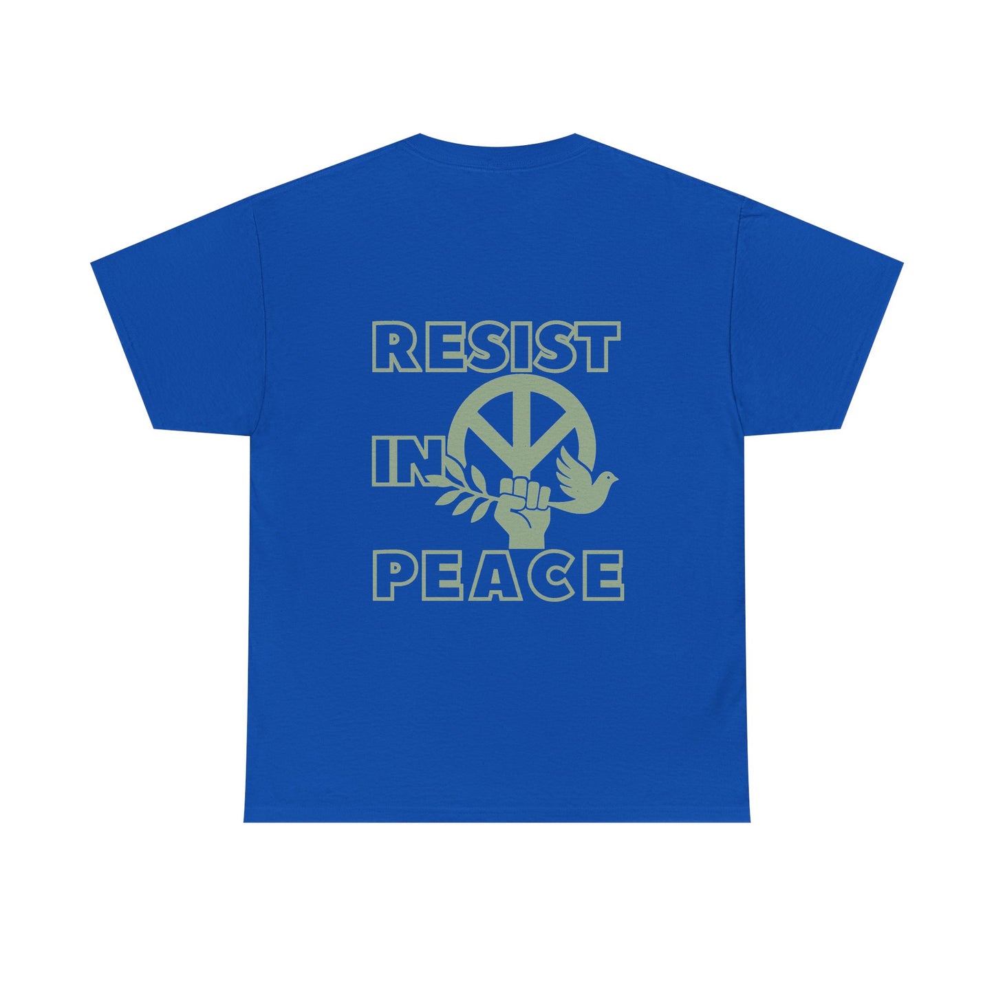 RESIST IN PEACE Unisex Heavy Cotton Tee
