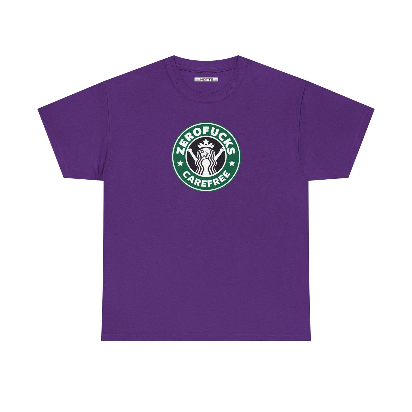 ZEROFUCKS CAREFREE Unisex Heavy Cotton Tee