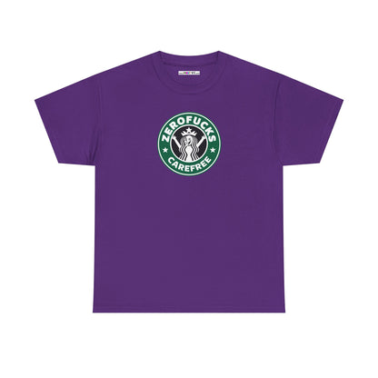 ZEROFUCKS CAREFREE Unisex Heavy Cotton Tee