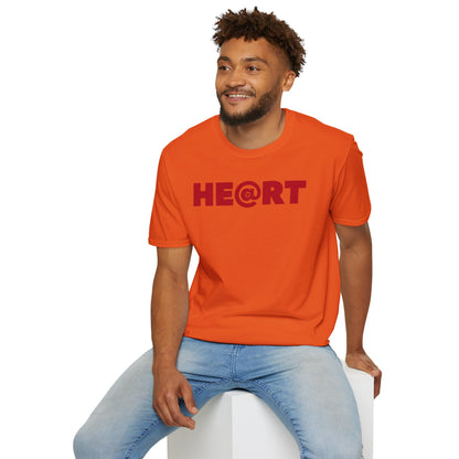 AT HEART Unisex Softstyle 100% Cotton T-Shirt