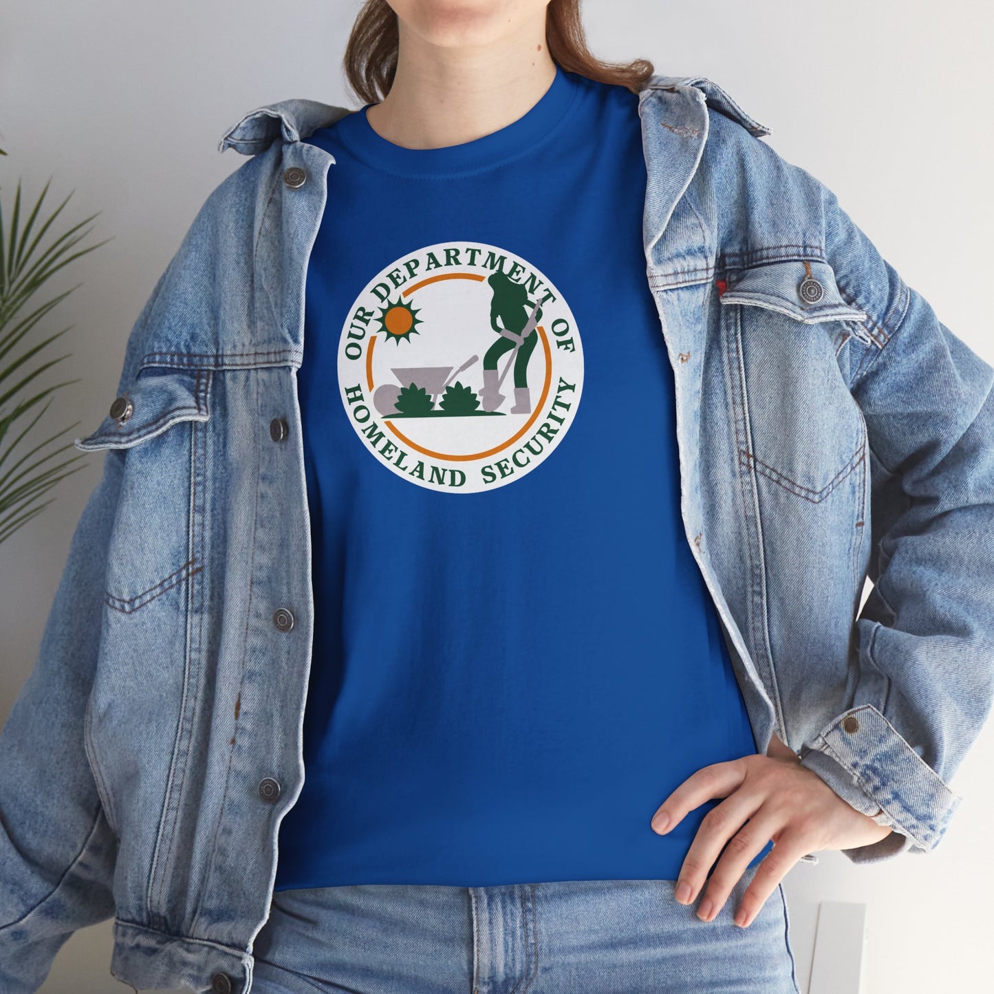 HOMELAND SECURITY (OUR DEPARTMENT OF) Unisex Heavy Cotton Tee