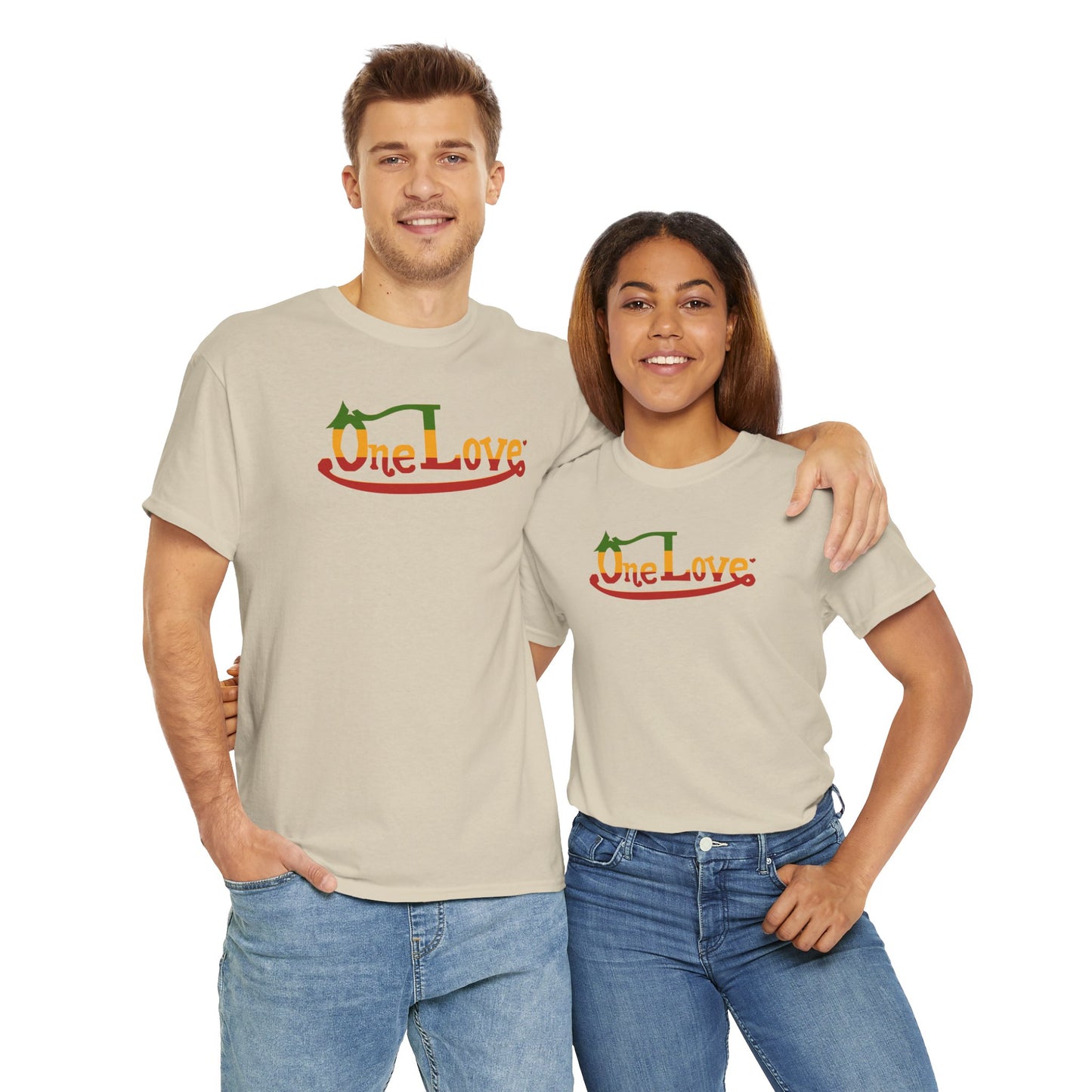 One Love Unisex Heavy Cotton Tee