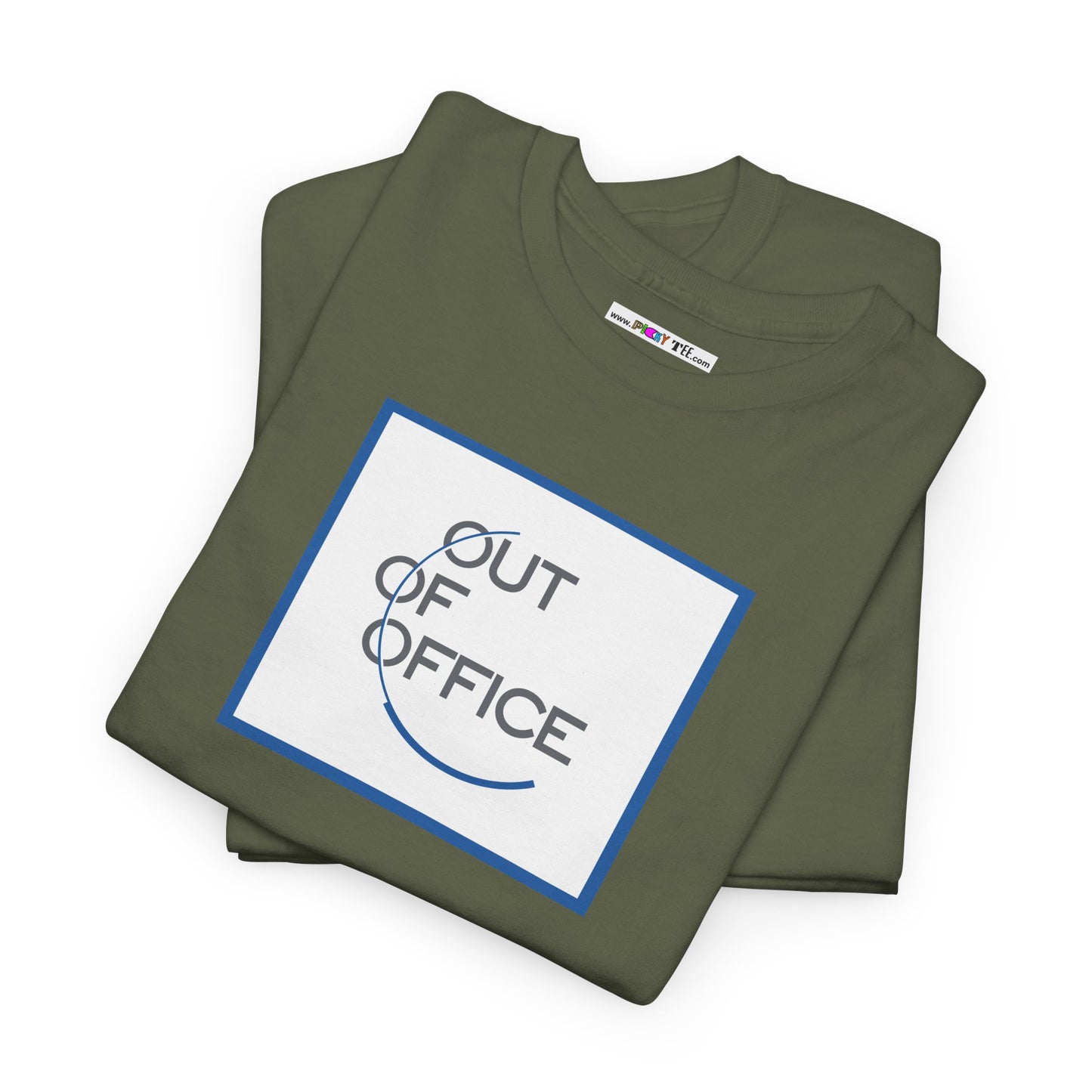 OUT OF OFFICE Unisex Heavy Cotton Tee