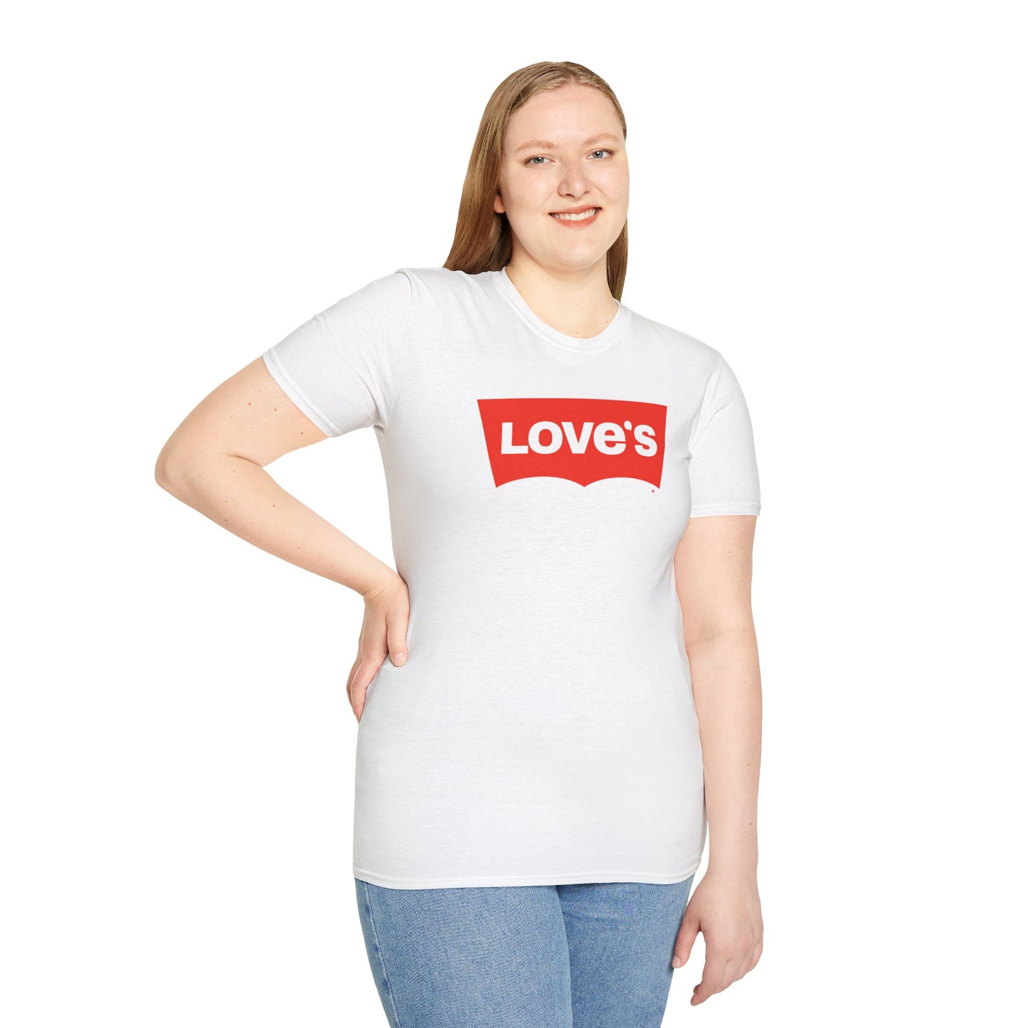 LOVE'S Unisex Softstyle 100% Cotton T-Shirt