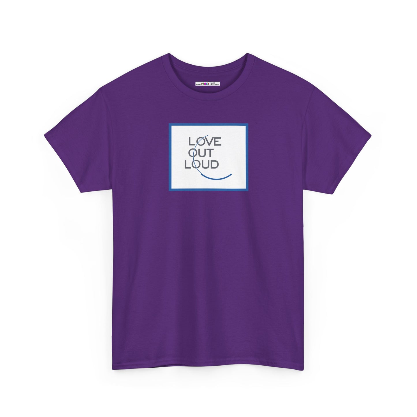 LOL- LOVE OUT LOUD Unisex Heavy Cotton Tee