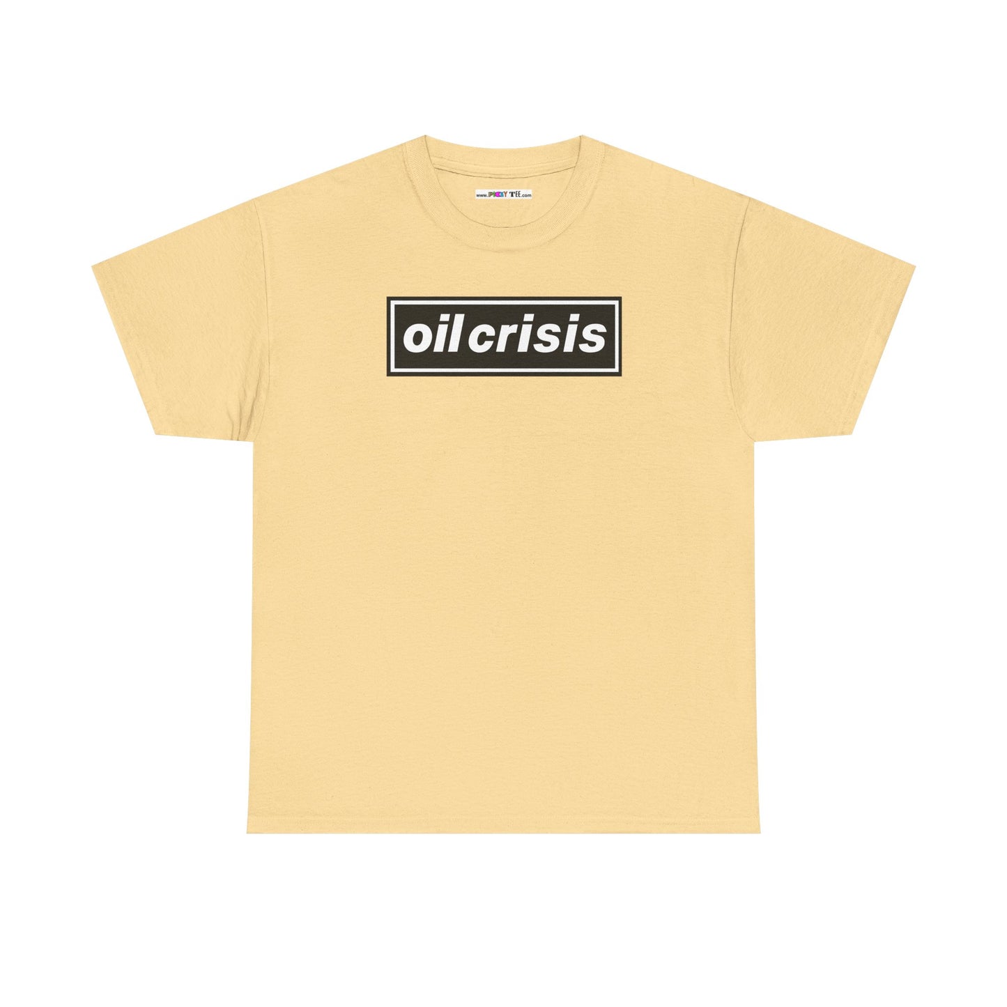 oil crisis/Foil THE crisis Unisex Heavy Cotton Tee