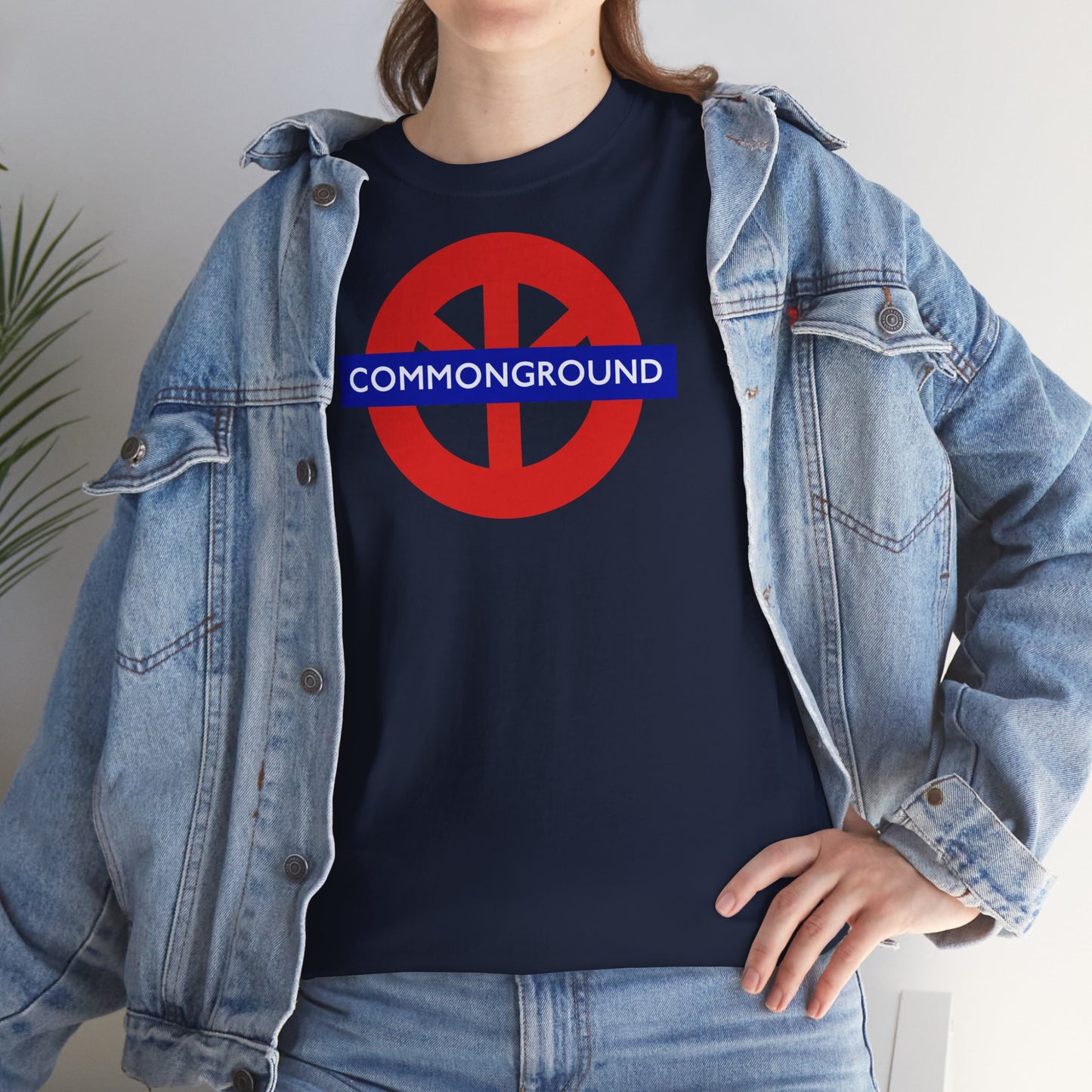 COMMONGROUND Unisex Heavy Cotton Tee