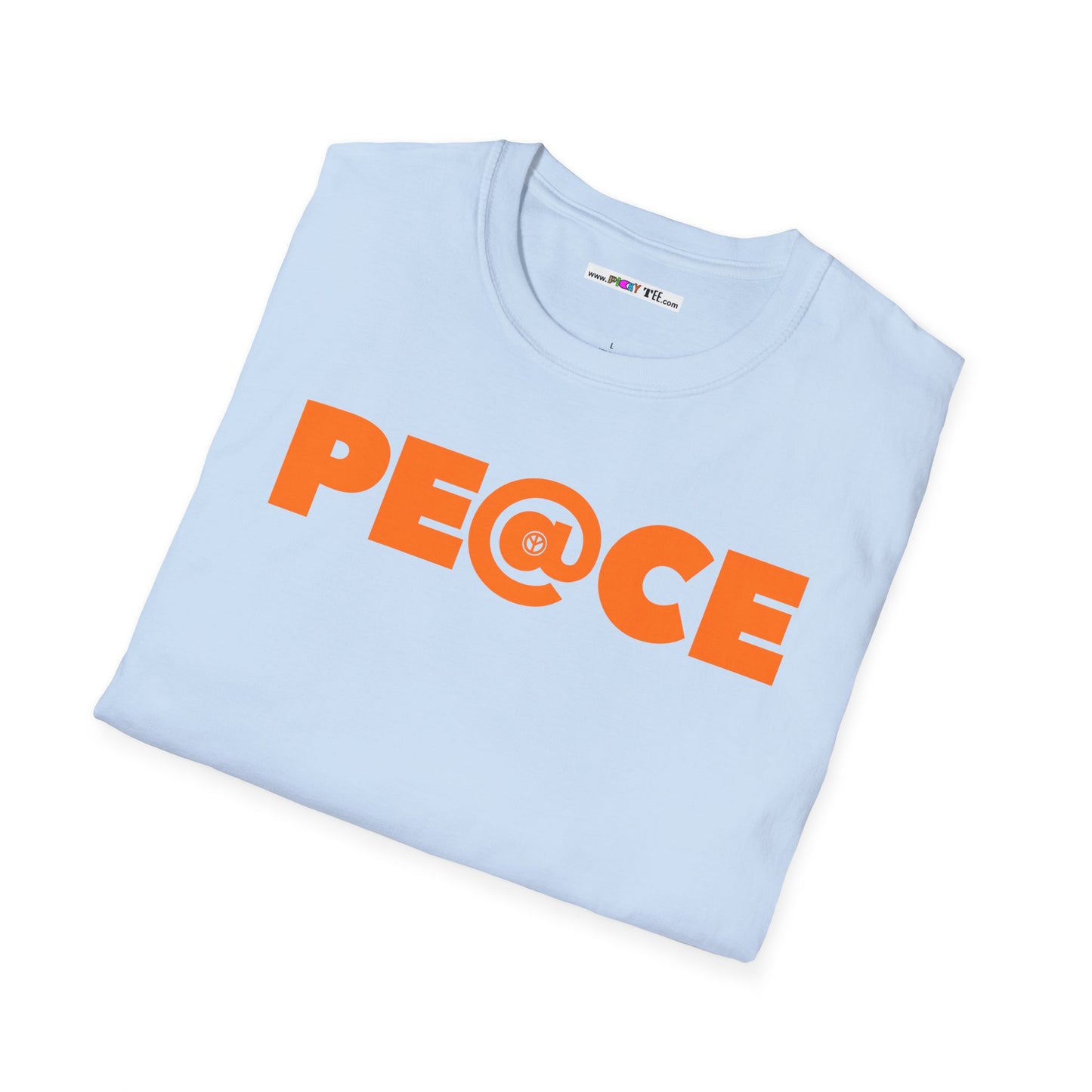 AT PEACE Unisex Softstyle 100% Cotton T-Shirt