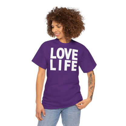 LOVE LIFE Unisex Heavy Cotton Tee