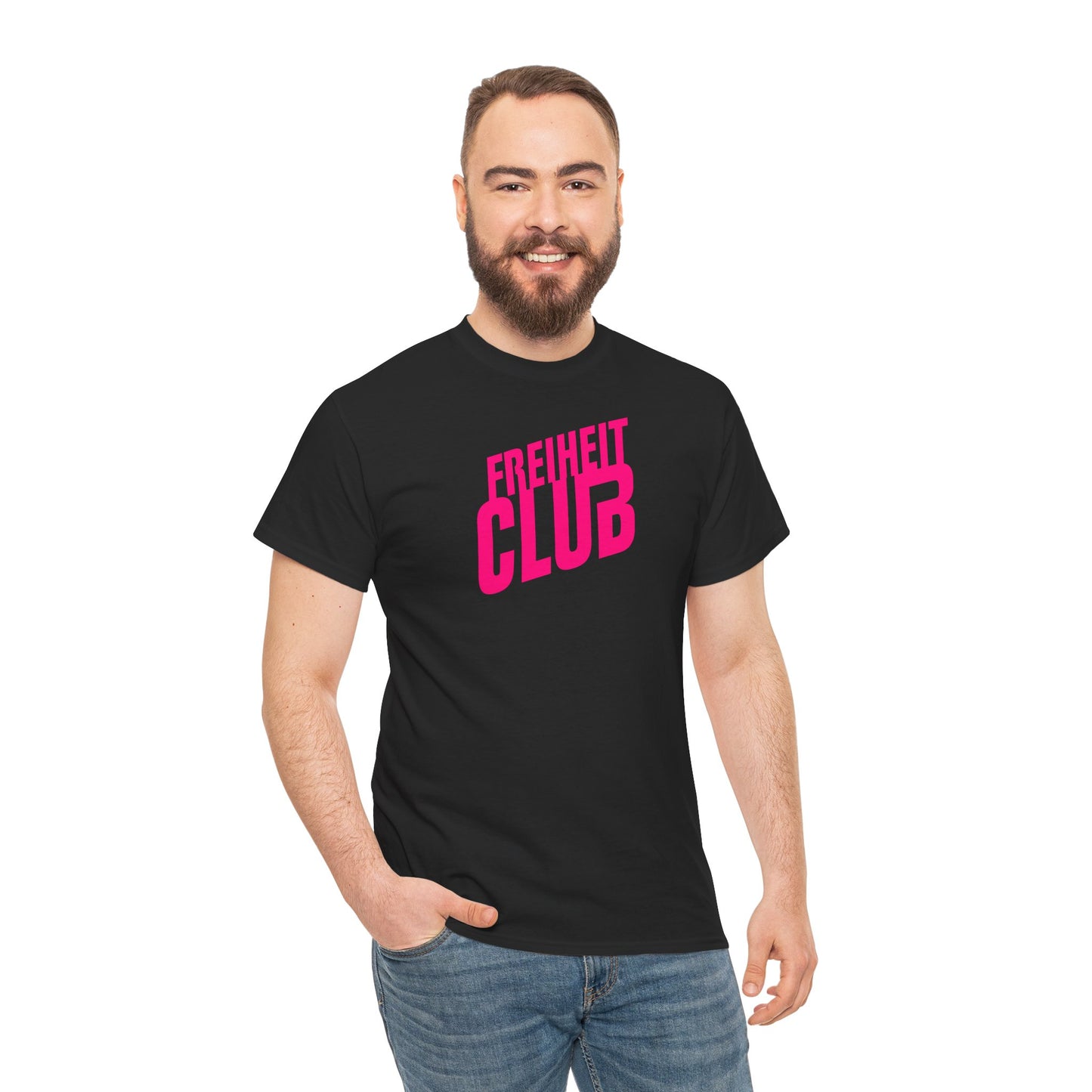 FREIHEIT CLUB  Unisex Softstyle 100% Cotton T-Shirt