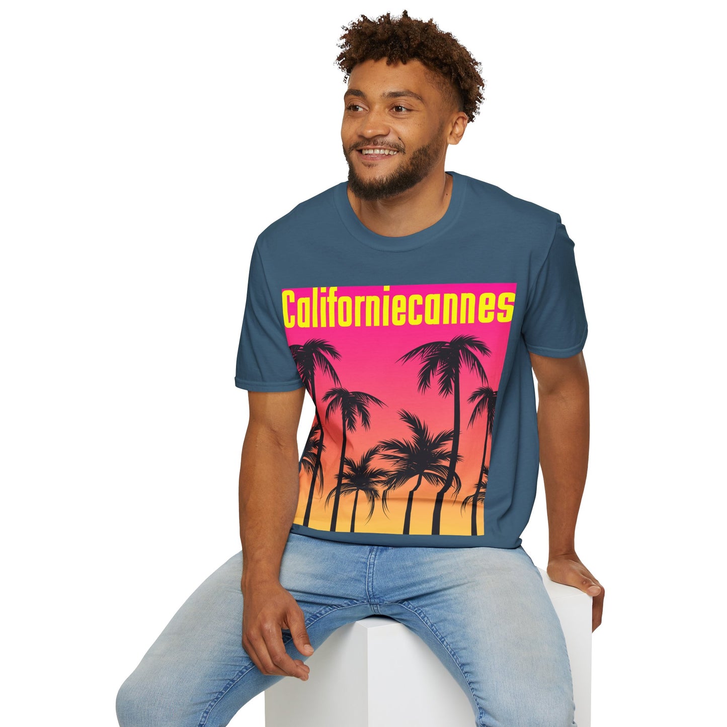 Californiecannes Unisex Softstyle 100% Cotton T-Shirt