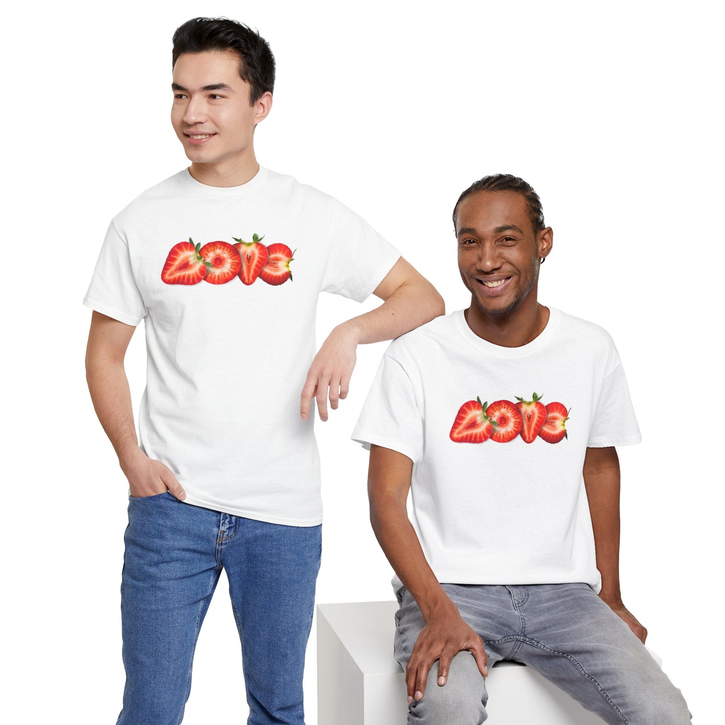BERRY MUCH LOVE Unisex Heavy Cotton Tee