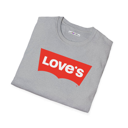 LOVE'S Unisex Softstyle 100% Cotton T-Shirt