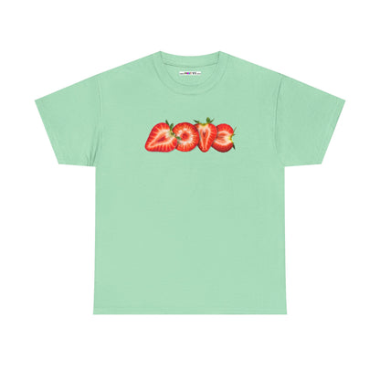 BERRY MUCH LOVE Unisex Heavy Cotton Tee