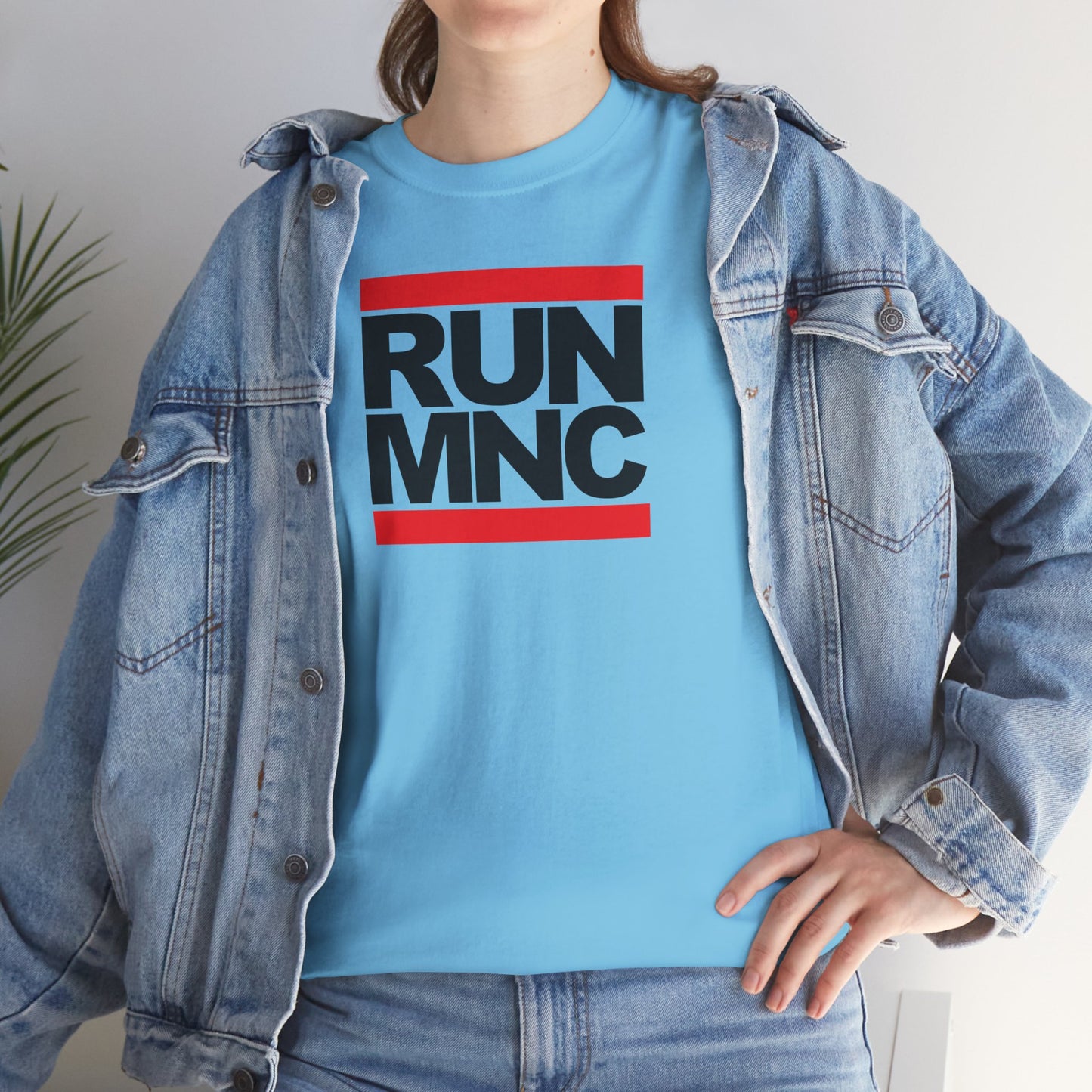 RUNMNC Unisex Heavy Cotton Tee
