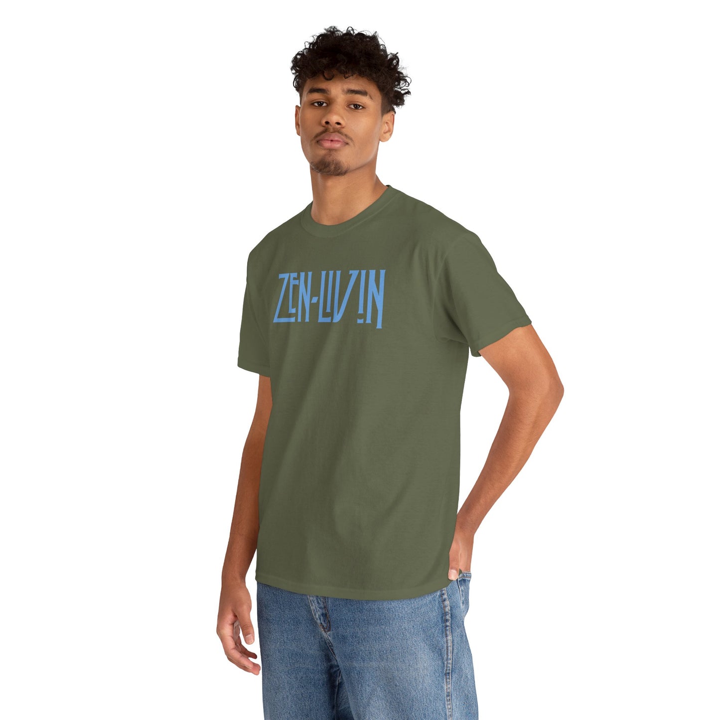 ZEN LIVIN Unisex Heavy Cotton Tee