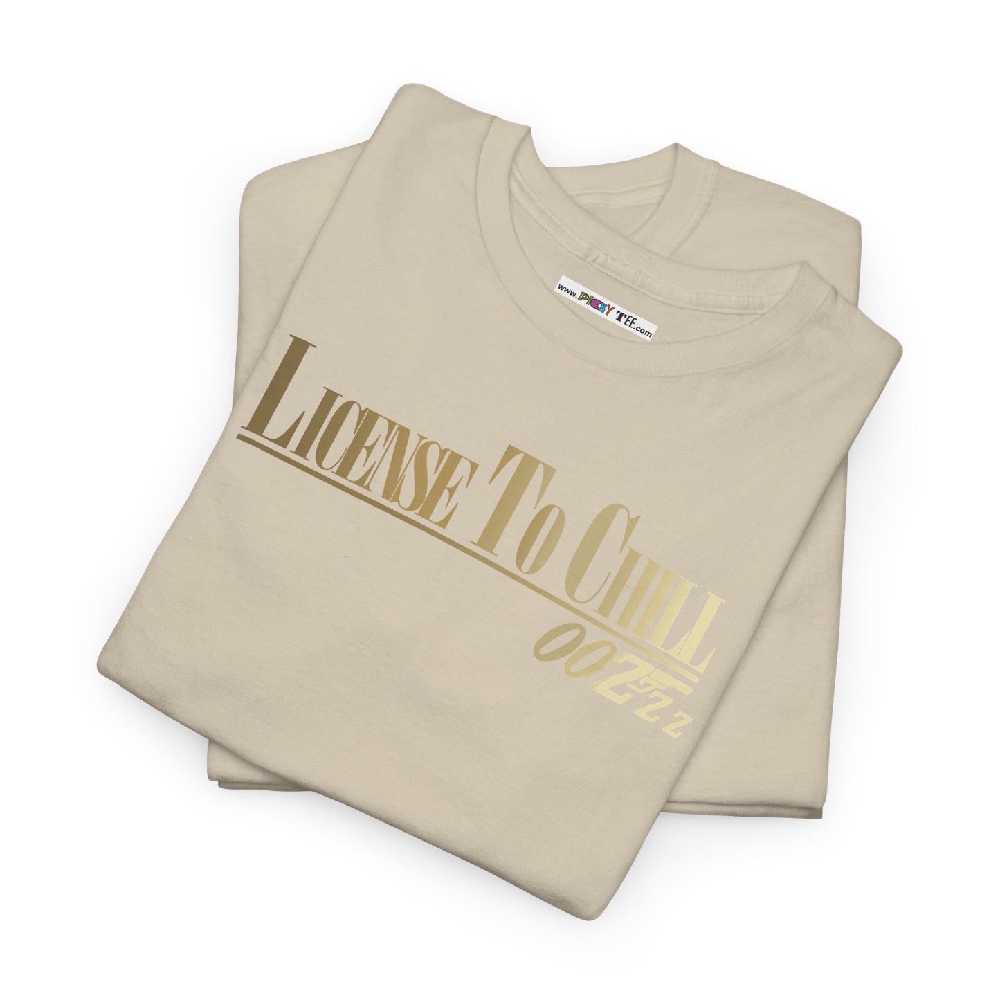 LICENSE TO CHILL 00Zzz Unisex Heavy Cotton Tee