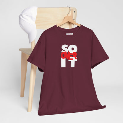SO OVER IT Unisex Heavy Cotton Tee