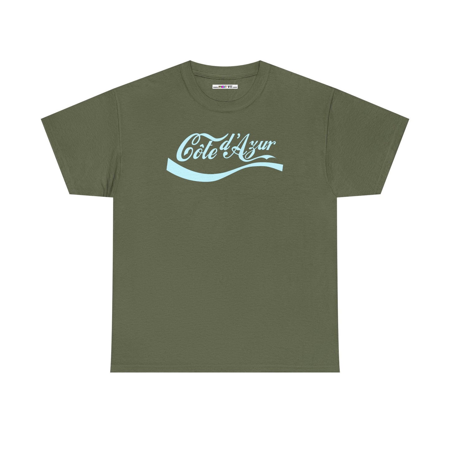 Côte d'Azur Unisex Heavy Cotton Tee