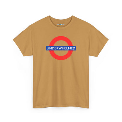 UNDERWHELMED Unisex Heavy Cotton Tee