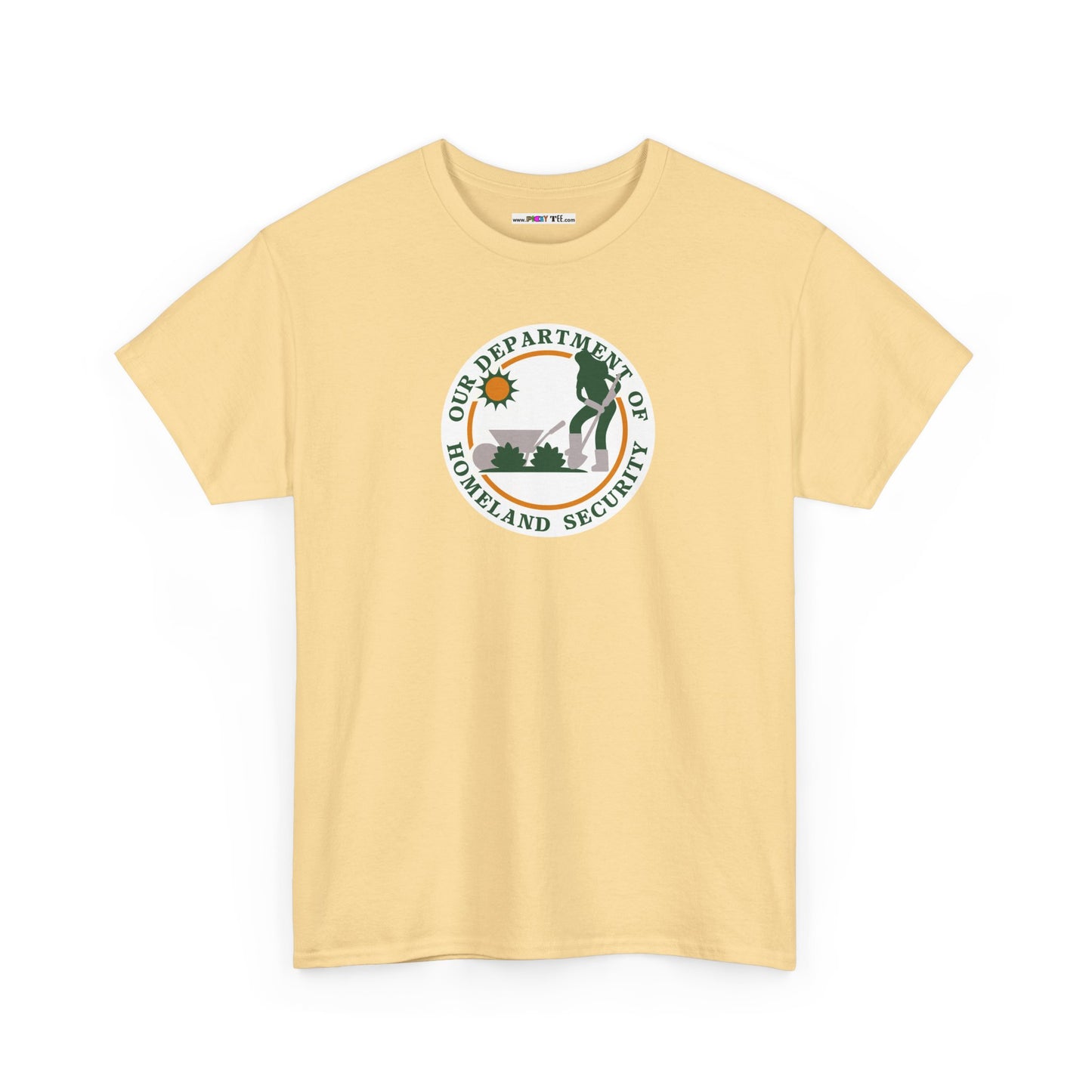 HOMELAND SECURITY (OUR DEPARTMENT OF) Unisex Heavy Cotton Tee
