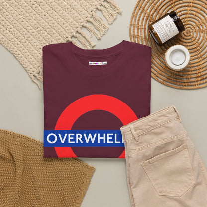 OVERWHELMED Unisex Heavy Cotton Tee