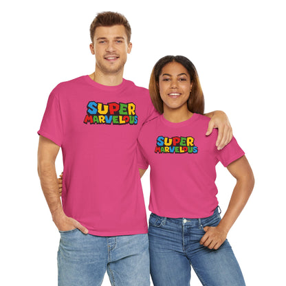 SUPER MARVELOUS Unisex Heavy Cotton Tee