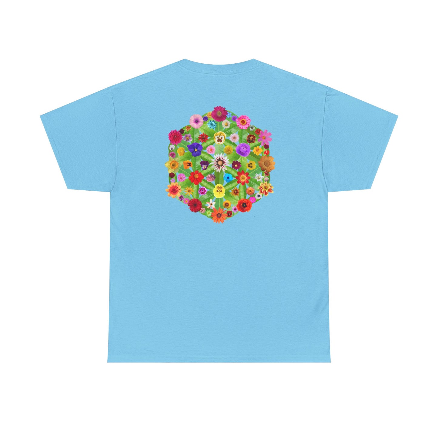 Flowers of Life Unisex Heavy Cotton Tee