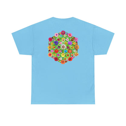 Flowers of Life Unisex Heavy Cotton Tee