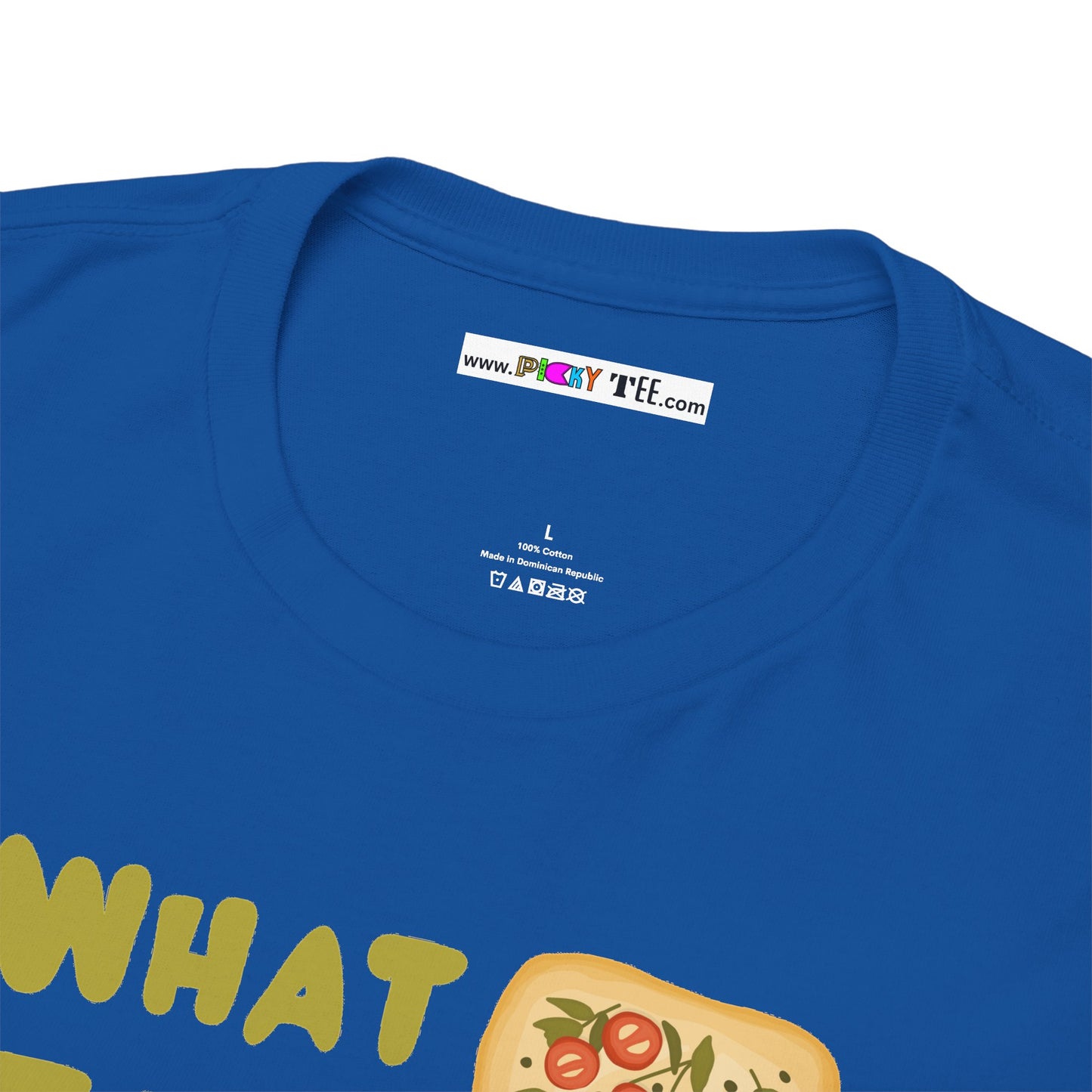 WHAT THE FOCACCIA Unisex Heavy Cotton Tee